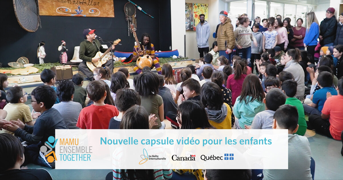 Nouvelle capsule vidéo pour les enfants