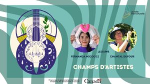 Rencontre entre Chantal Dufour et Fernanda Micocci dans le cadre du projet champs d'artiste